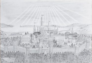 「童話に出て来るお城の風景」高橋 勝幸