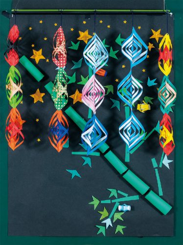 「きらきらたなばた」飯田市障害者生活ケアセンター利用者一同