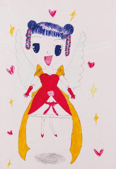 「さや姫の登場」村田　絢衣