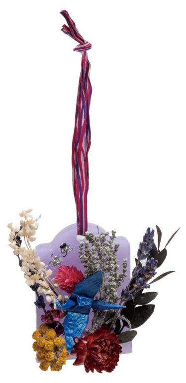 「折り鶴と共に生きる②」毛賀沢 和美