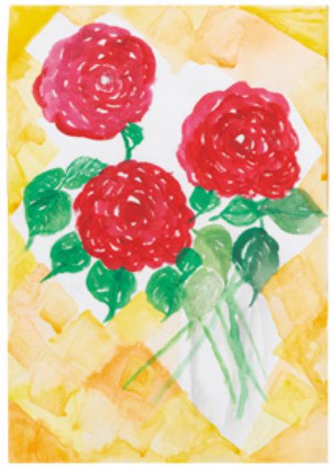 「バラ」K・T