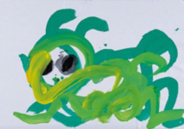 「はしれ！うし」酒井 喜春