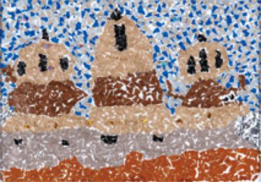 「北斗七星とお城」山口 綾子