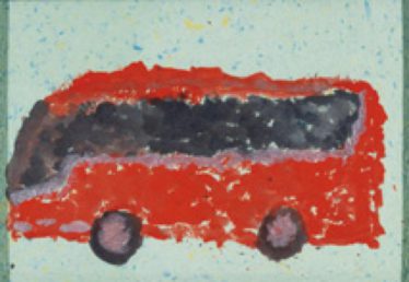 「赤いバスに乗ってみんなどこかに行きたいな」片桐 健太