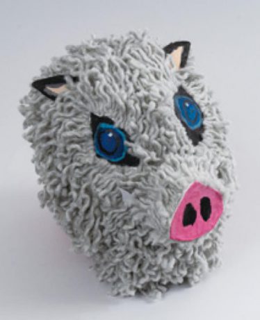 「イノシシのお面」サンタ13世