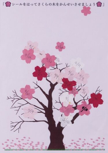 「がんばり表」田中 仁