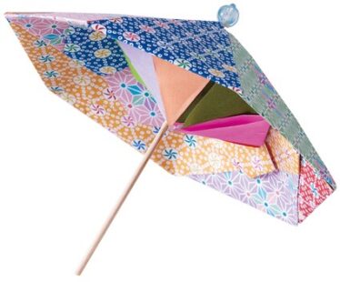 「カラフル傘」原 充子