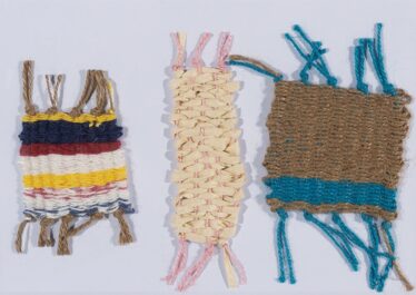 「はたおりコースター」　村松 直美