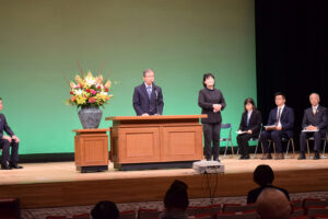 長野県議会議員　小池　清 様　ご祝辞