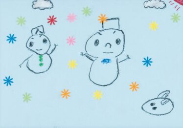 「雪だるま」　篠田 知歩