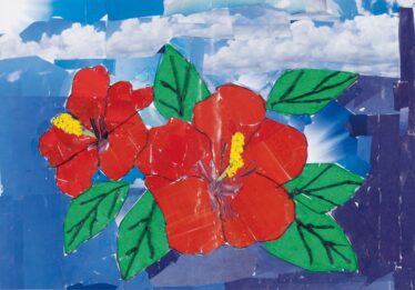 「美しきハイビスカス」　原 きよ子